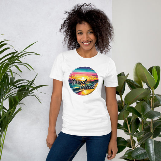 T-Shirt, Summer, Sommer T-Shirt, sommerlich, Good Vibes